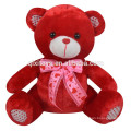 Cheap doll funny recording plush teddy bear toy for christmas plush musical christmas toy